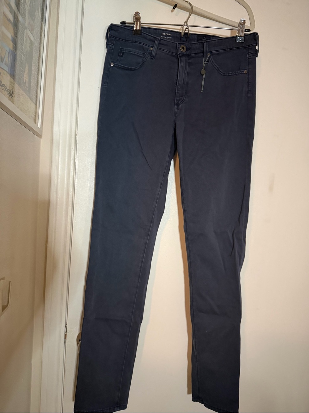 AG Prima Jean size 29R charcoal grey